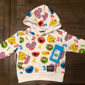 Sesame Street Multicolor Character Hoodie
